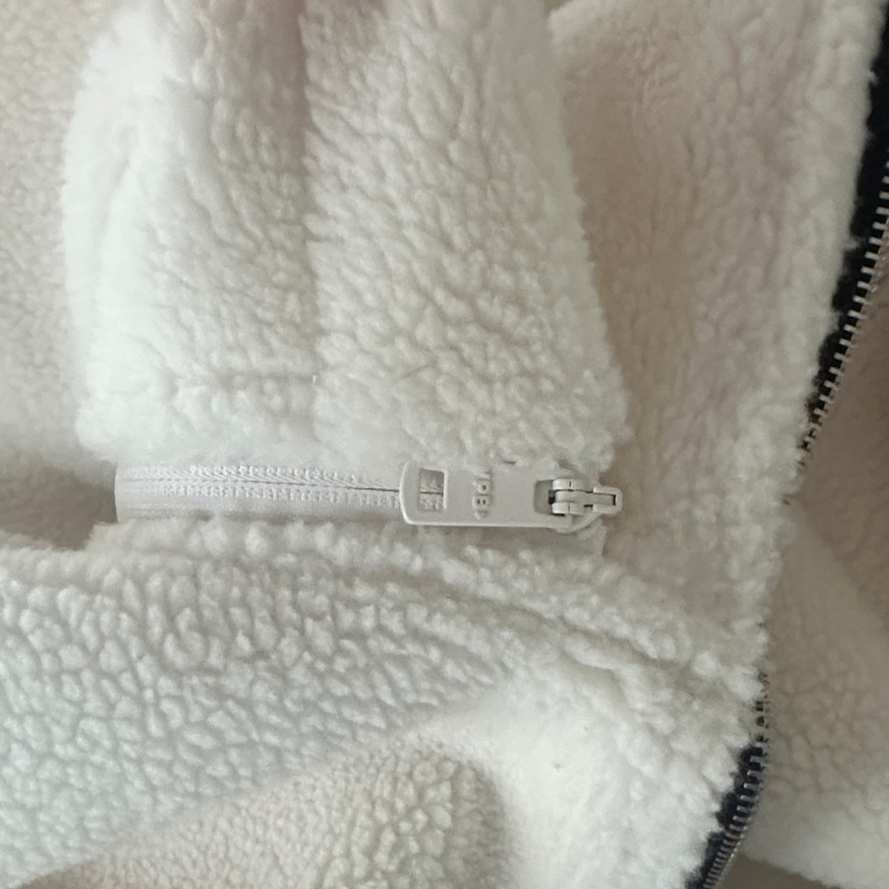 YPB Cream Teddy Jacket for Women - Picture 12 of 12